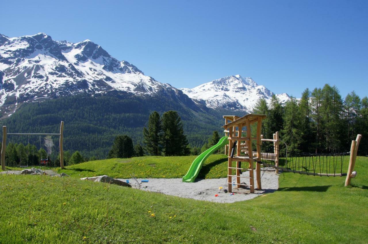 Randolins Familienresort St. Moritz Exterior foto